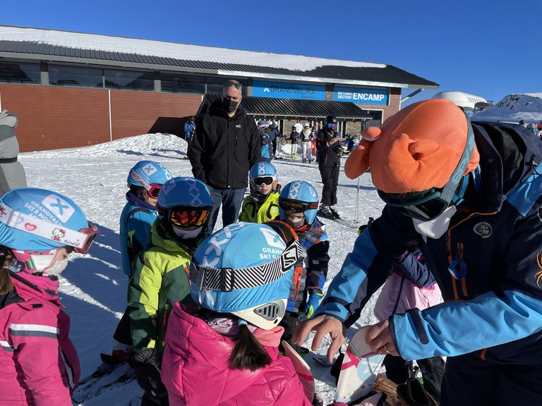 Primer dia de l'Escola de Neu del 2022