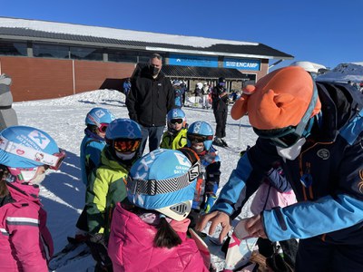 Primer dia de l'Escola de Neu del 2022.