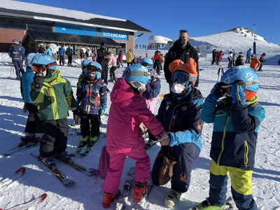 Primer dia de l'Escola de Neu del 2022.