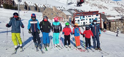 Primer dia de l'Escola de Neu del 2022.