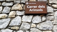 Renovació de 54 plaques de carrers a Encamp