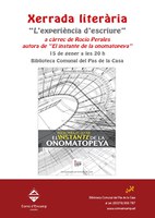 Rocío Perales, protagonista de la pròxima xerrada literària de la biblioteca del Pas de la Casa