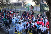 Rues multitudinàries amb 740 escolars d’Encamp i del Pas de la Casa per celebrar el Carnaval 