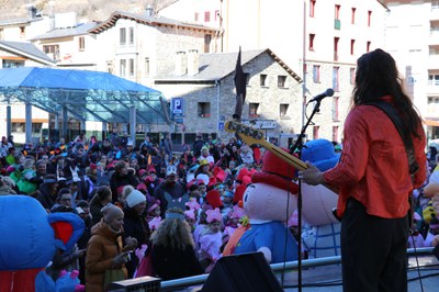 Rua de Carnaval escoles d'Encamp.