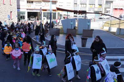 Rua de Carnaval escoles d'Encamp.