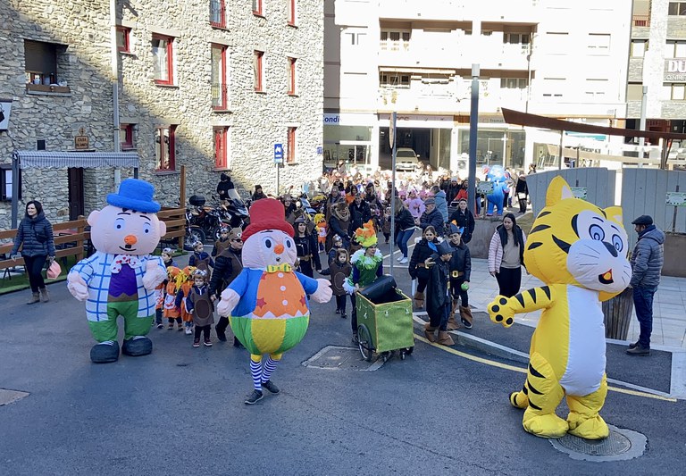 Rua de Carnaval escoles d'Encamp
