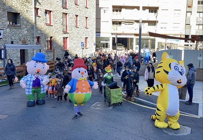 Rua de Carnaval escoles d'Encamp.
