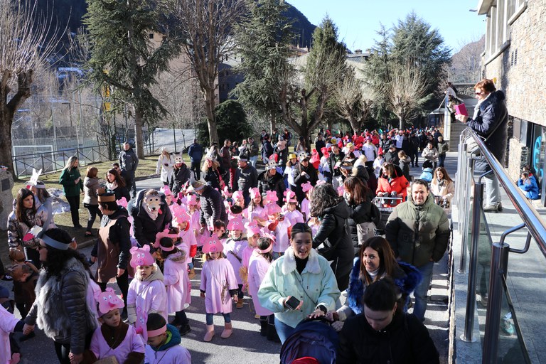 Rua de Carnaval escoles d'Encamp
