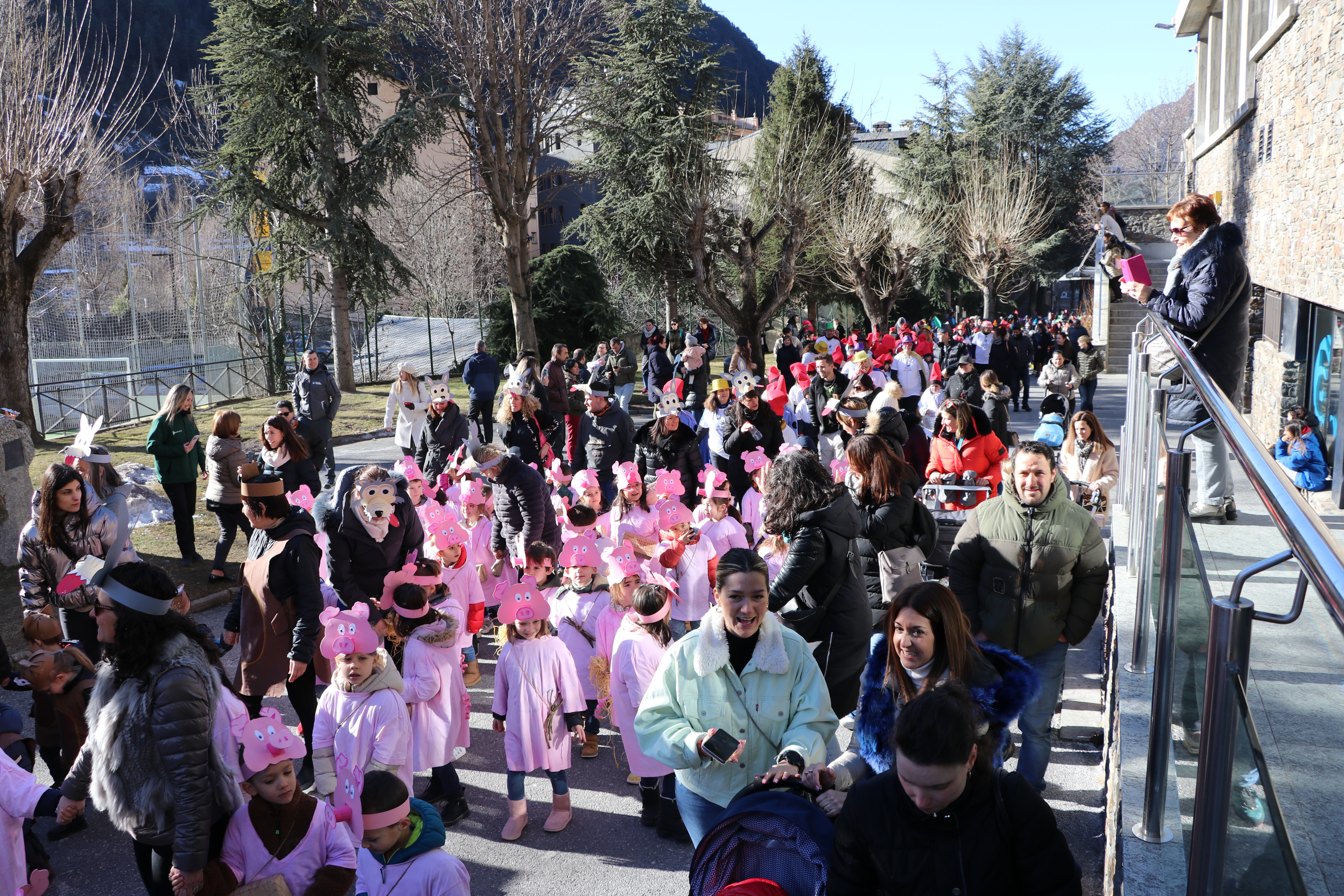 Rua de Carnaval escoles d'Encamp