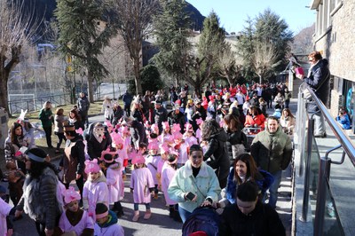 Rua de Carnaval escoles d'Encamp.