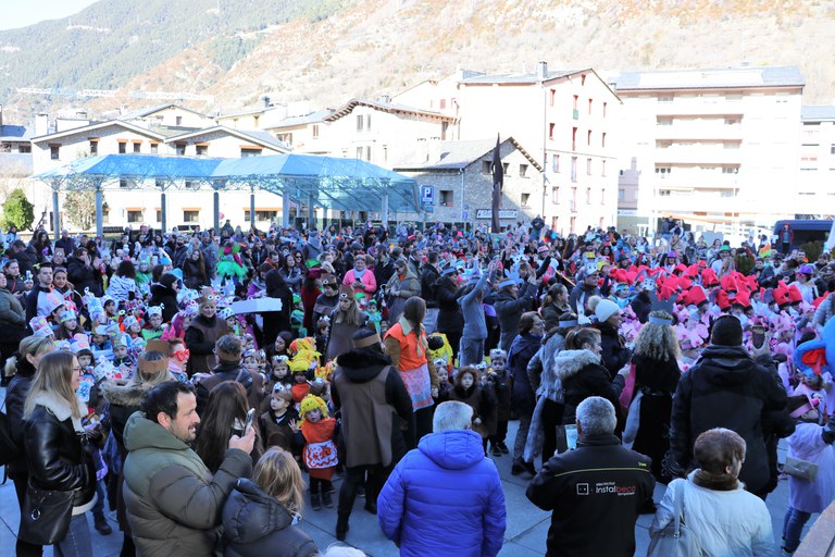 Rua de Carnaval escoles d'Encamp