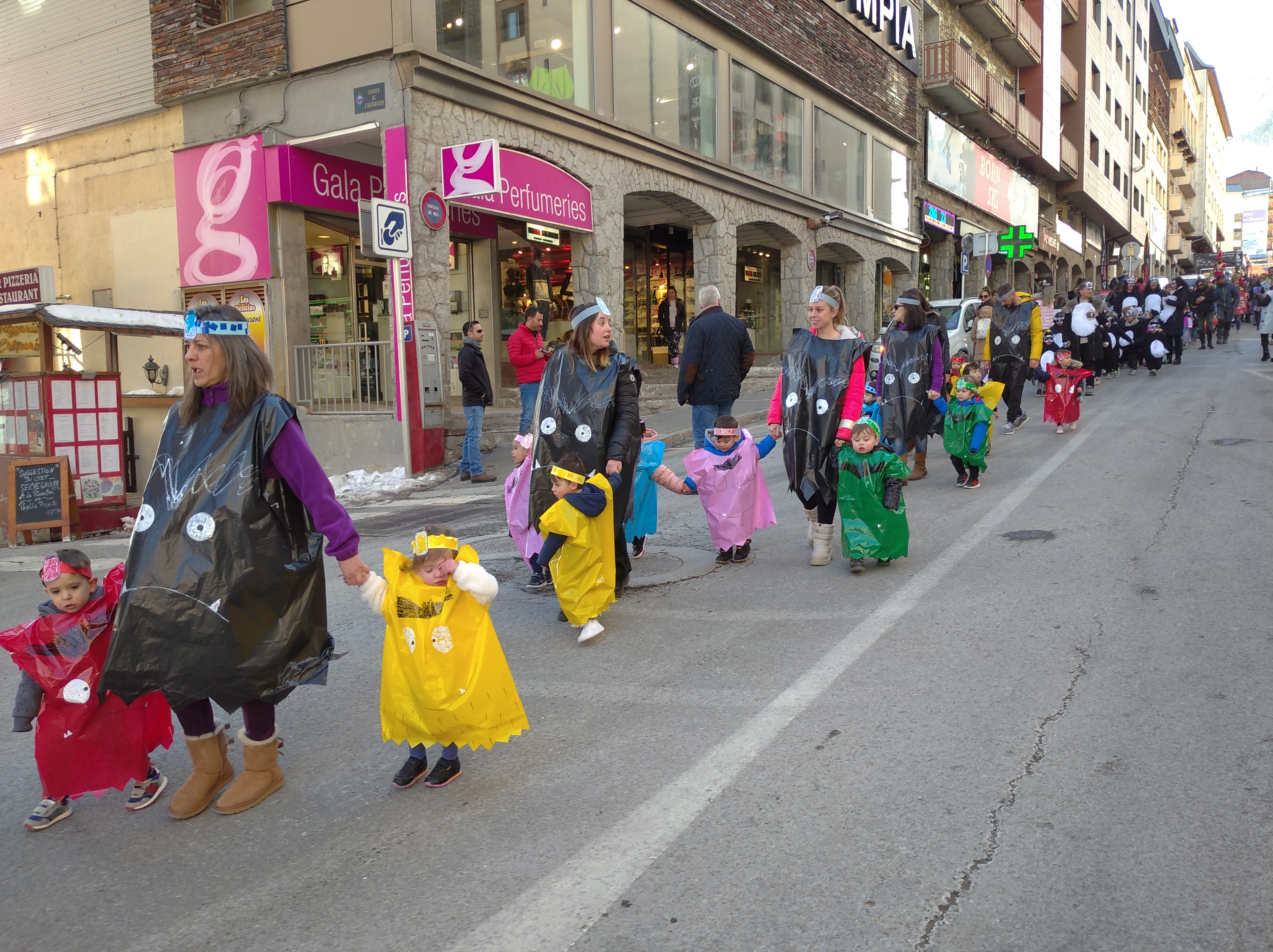 Rua de Carnaval escoles del Pas de la Casa
