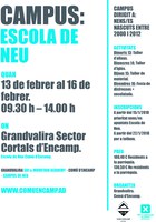 S’obren les inscripcions per al 'Campus: escola de neu'