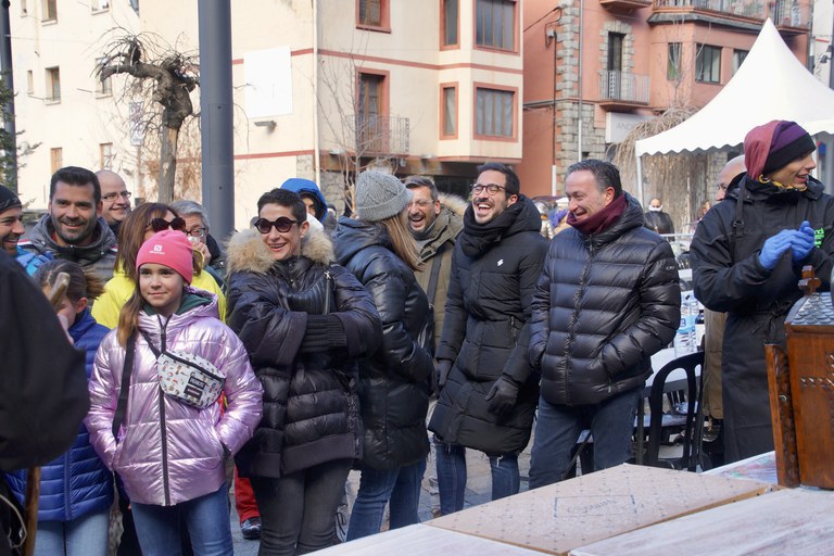 Escudella Sant Antoni Encamp. Gener 2023. Comú d'Encamp