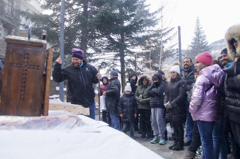 Escudella Sant Antoni Encamp. Gener 2023. Comú d'Encamp