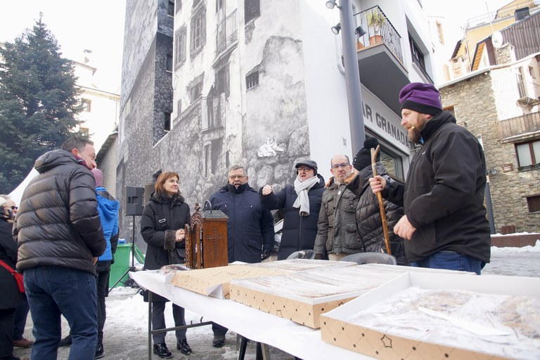Escudella Sant Antoni Encamp. Gener 2023. Comú d'Encamp