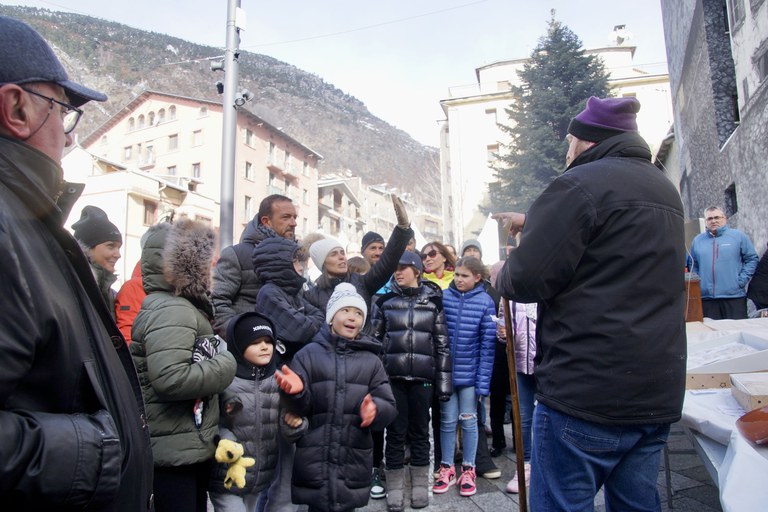 Escudella Sant Antoni Encamp. Gener 2023. Comú d'Encamp