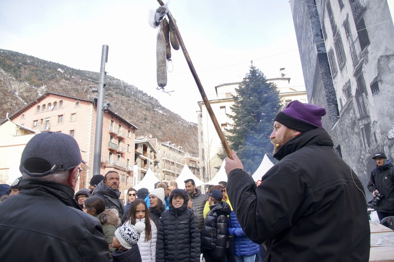 Escudella Sant Antoni Encamp. Gener 2023. Comú d'Encamp
