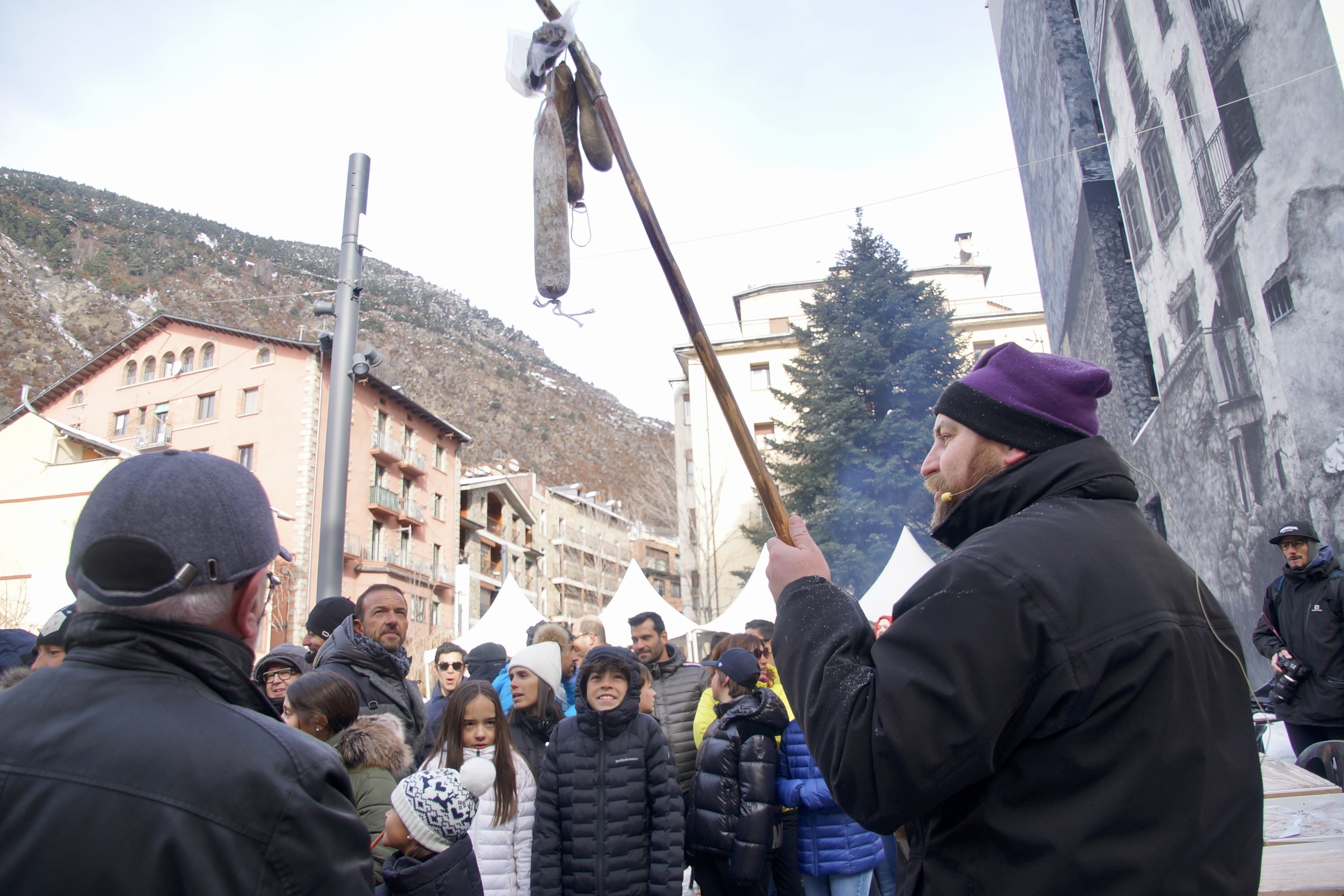 Escudella Sant Antoni Encamp. Gener 2023. Comú d'Encamp