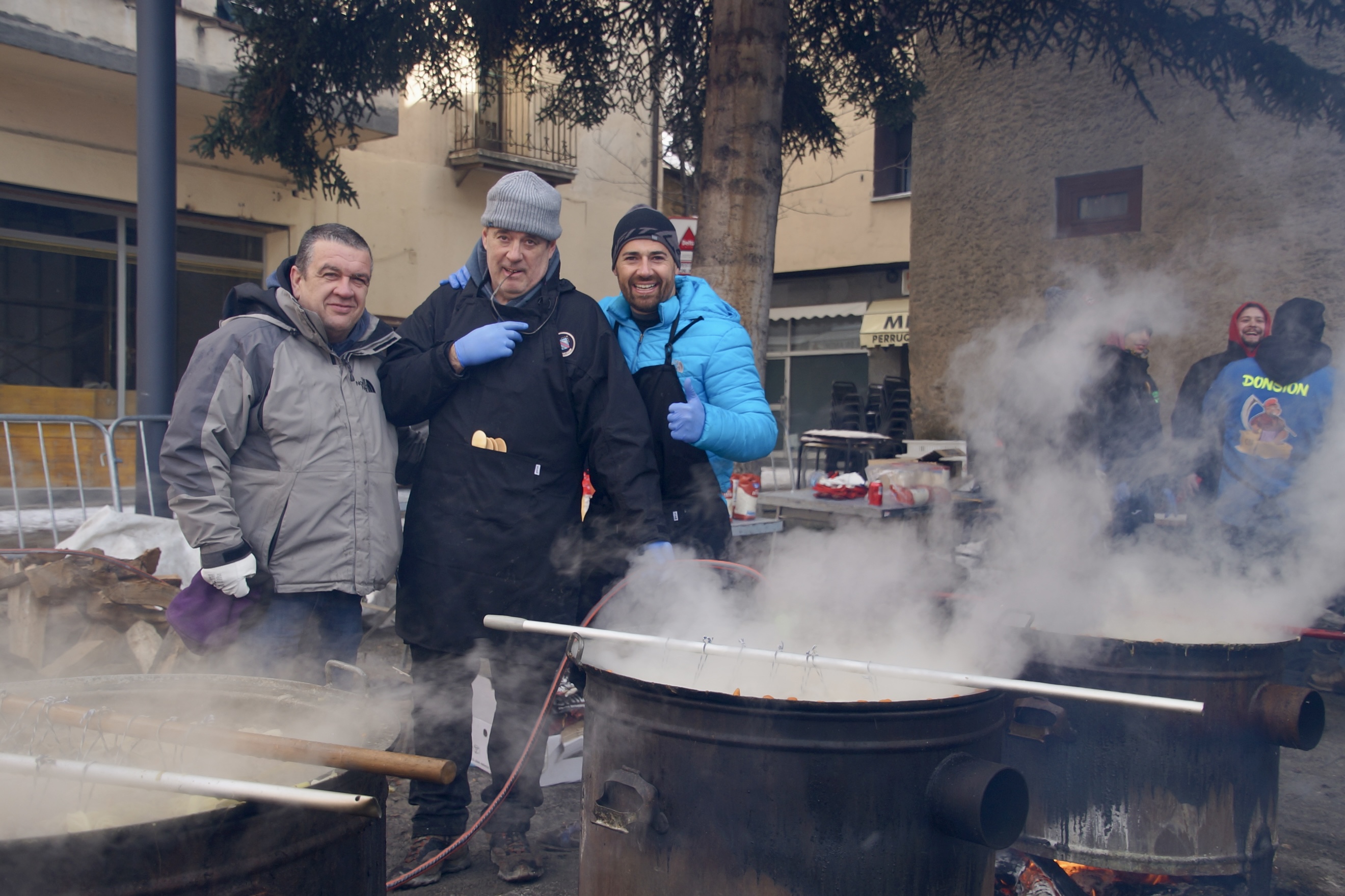 Escudella Sant Antoni Encamp. Gener 2023. Comú d'Encamp