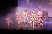 'Tadeo Jones i la taula Maragda' omplen la sala de festes del Complex d'Encamp en el marc dels musicals infantils