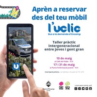 Taller pràctic intergeneracional entre els joves i la gent gran d’Encamp per explicar l’aplicació mòbil de l’Uclic   