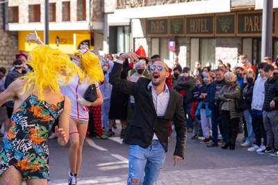 Penjada de Carnestoltes - Carnaval d'Encamp.