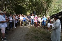 Una cinquantena de persones es reuneixen per celebrar la Mare de Déu de l'Oratori