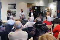 Una quarantena d'assistents a la xerrada informativa sobre els ajuts, prestacions i serveis per a la gent gran a Encamp 