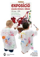 Una quarantena d’alumnes de les escoles artístiques d’Encamp exposen al Comú