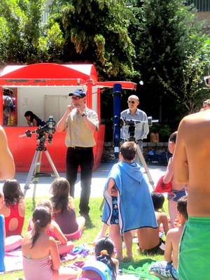 Taller d'observació del Sol.