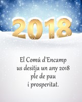 Us desitgem un pròsper 2018