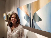 Vanda Drouin inaugura a Encamp la seva primera exposició