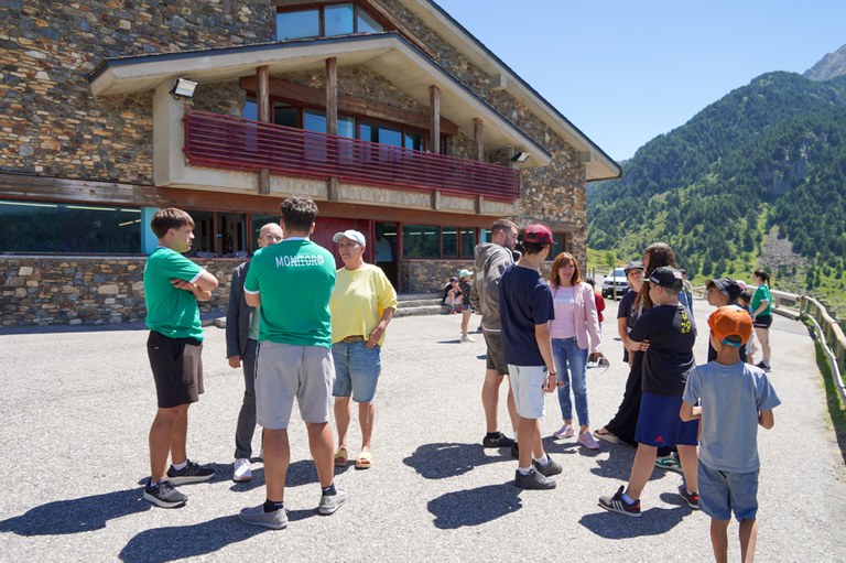 Visita a la Baronia dels Cortals d'Encamp