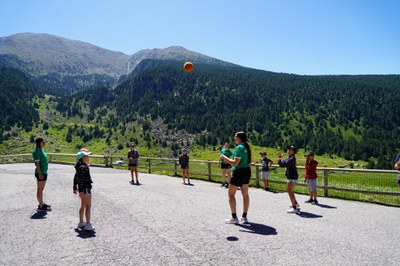 Visita a la Baronia dels Cortals d'Encamp.