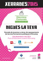 Xerrada entre els joves i els candidats a les EC2015