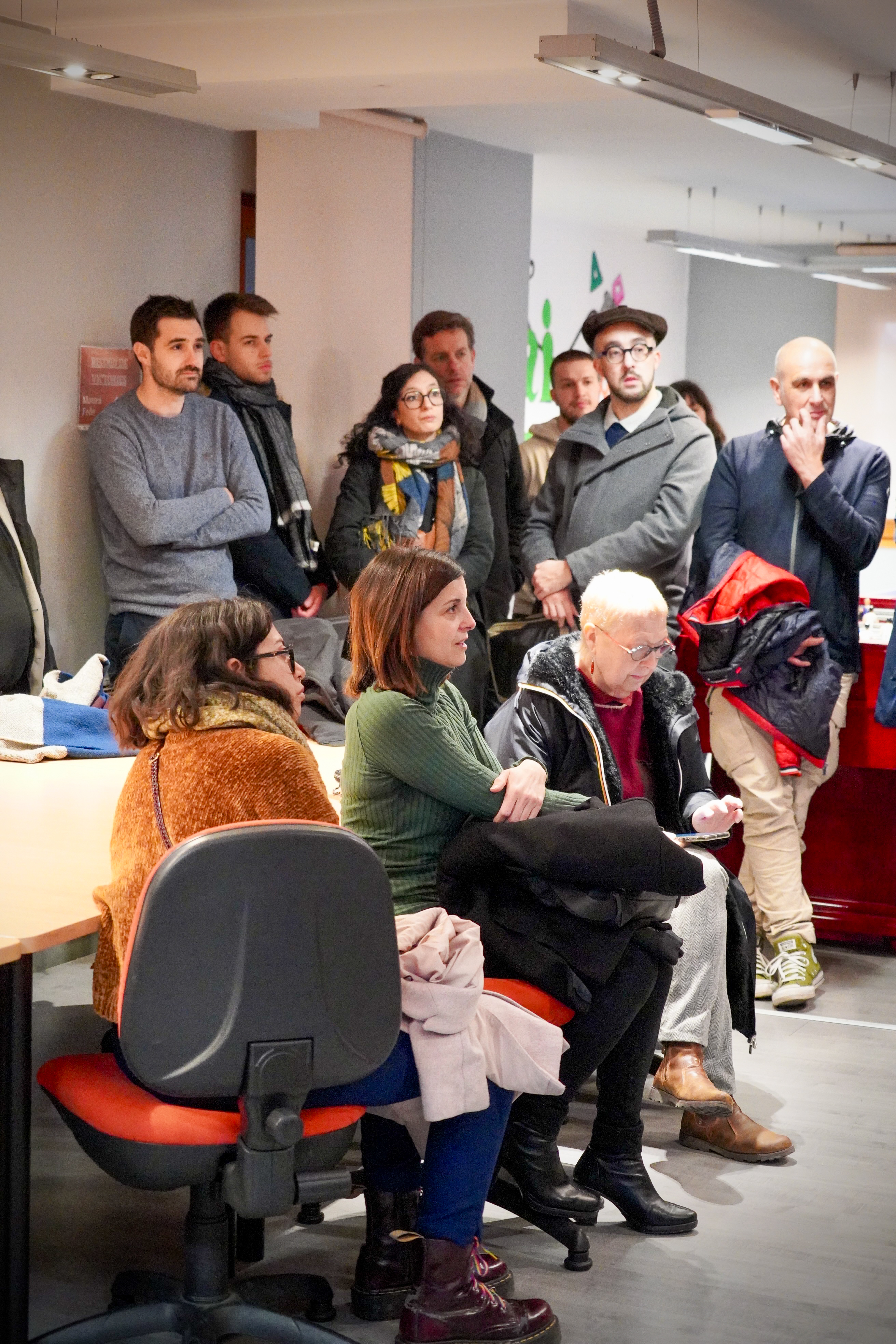 Visita d'una delegació del projecte 'Trampoline' als espais de Joventut d'Encamp