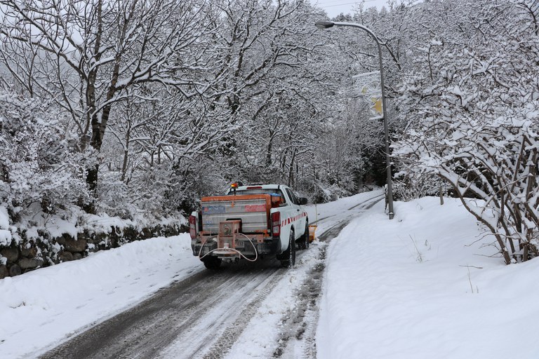 Treta de neu a Encamp