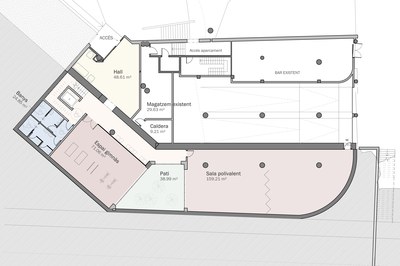 Plànol projecte nou espai gent gran encamp.