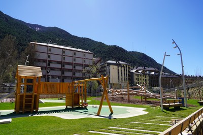 Procés de construcció del parc de l'Ossa a Encamp @ComuEncamp (9).JPG.