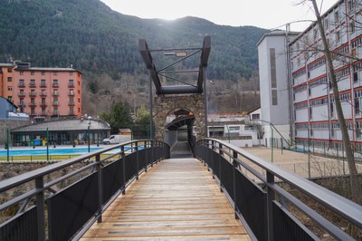 Rehabilitació del pont de la Mola.
