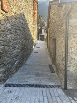 Evolució dels treballs de remodelació del nucli tradicional de les Bons..